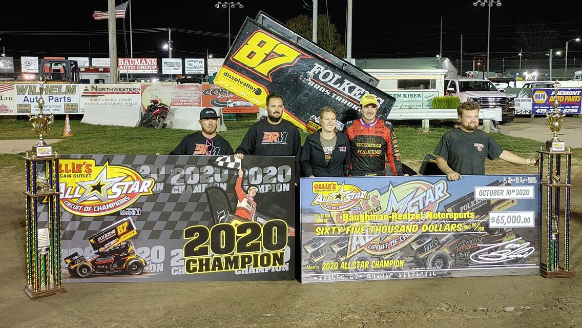 Reutzel Finishes Off Third All Star Title in Style – Takes on World of Outlaws this Weekend