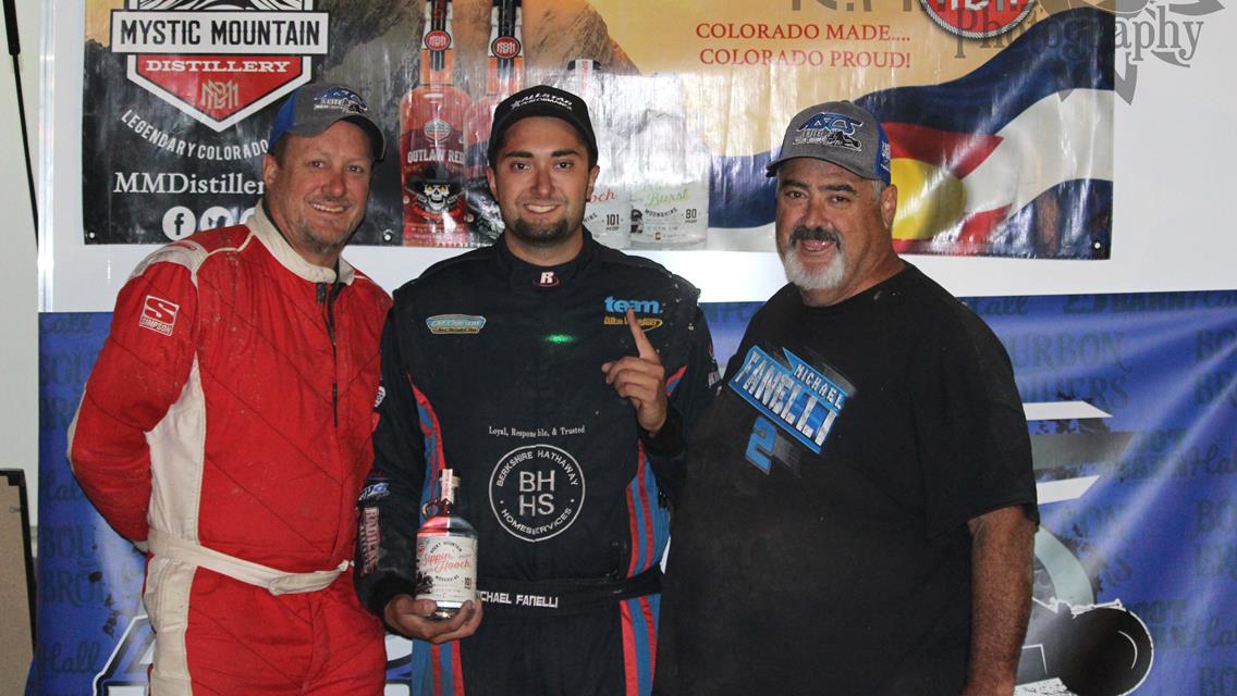 It’s Fanelli With ASCS Elite North Non-Wing At El Paso County Raceway