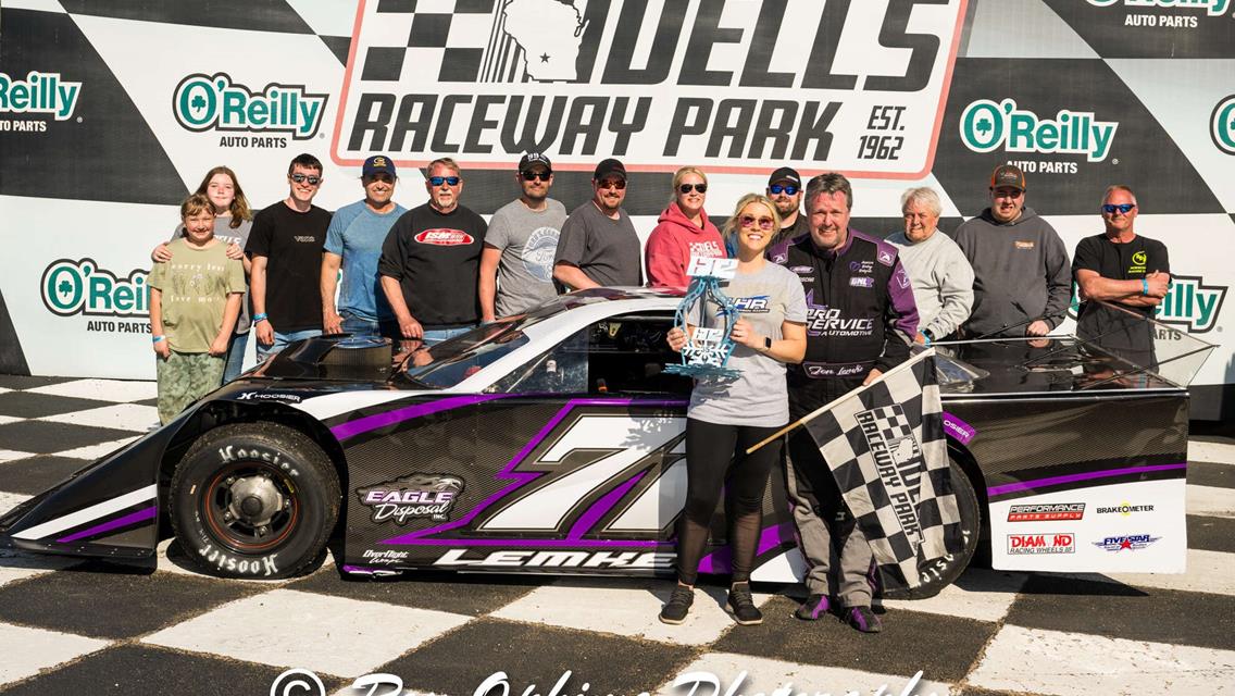 MINNESOTA&#39;S LEMKE WINS OUTLAW LATE MODEL ICEBREAKER 35