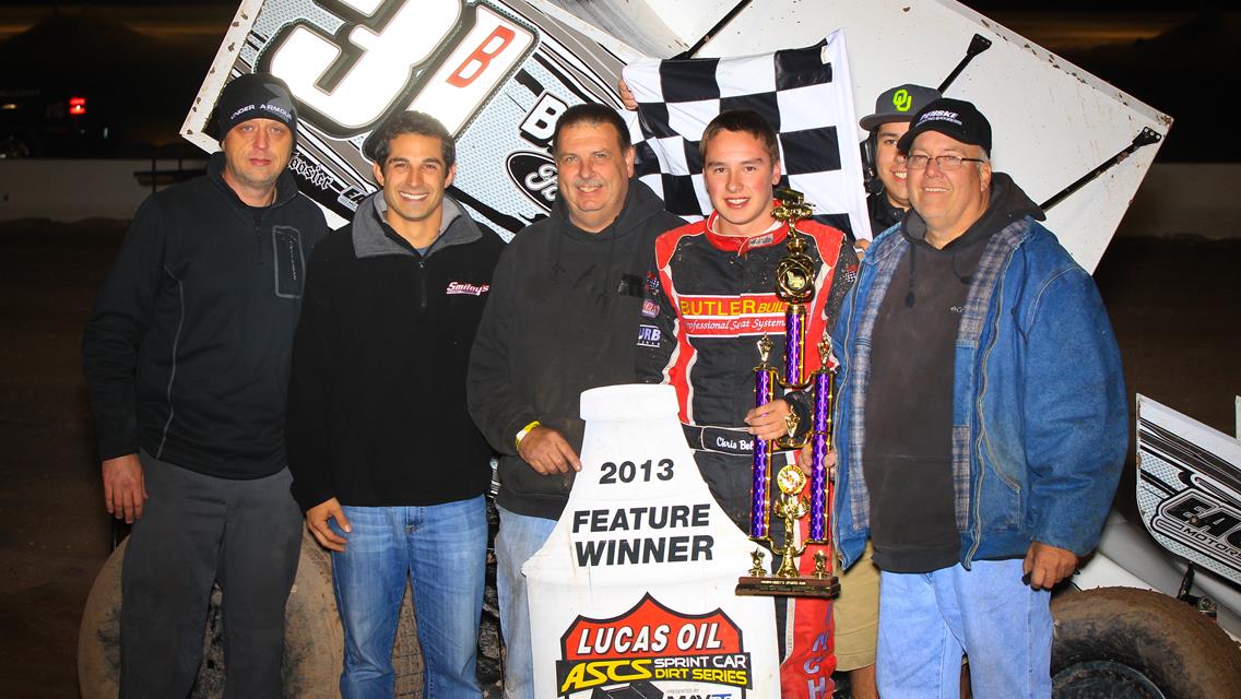 Christopher Bell wires El Paso field for Lucas Oil ASCS triumph