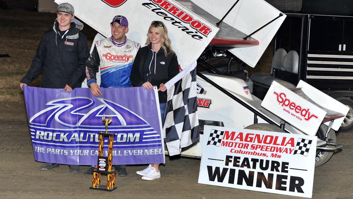 Bergman Blasts to First Victory of Season by Nearly Nine Seconds