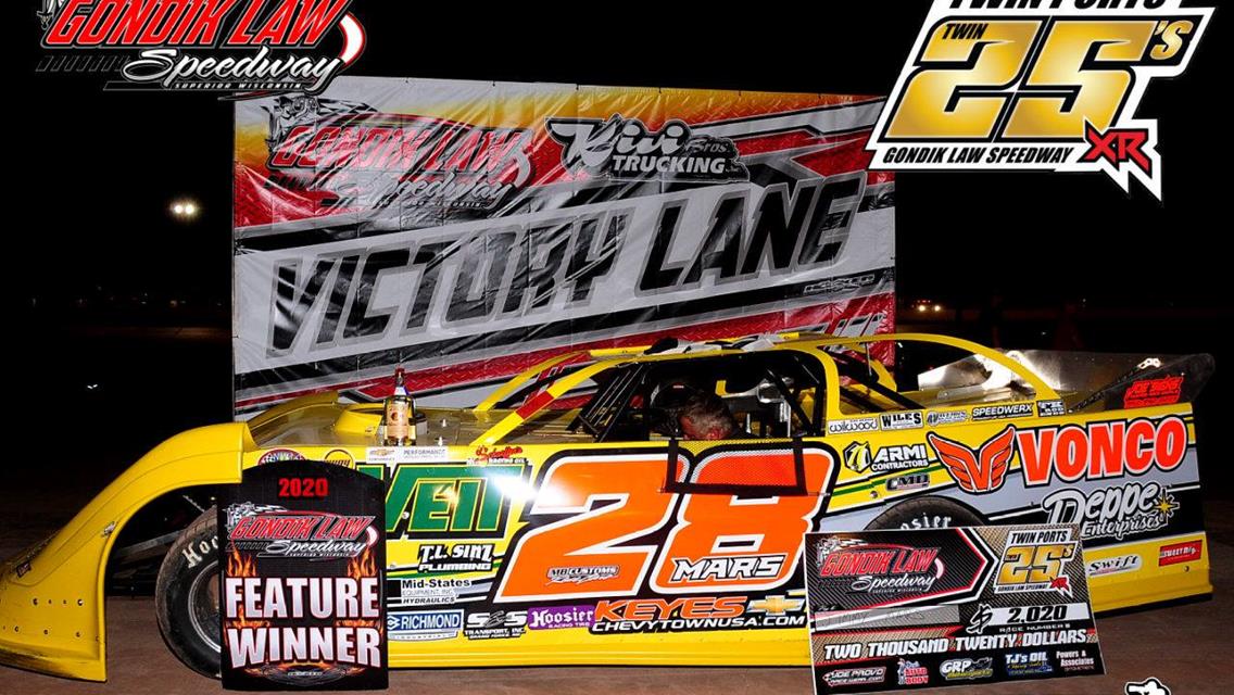 MARS TOP OVERALL  FINISHER IN ANNUAL TWIN PORTS TWIN 25&#39;S