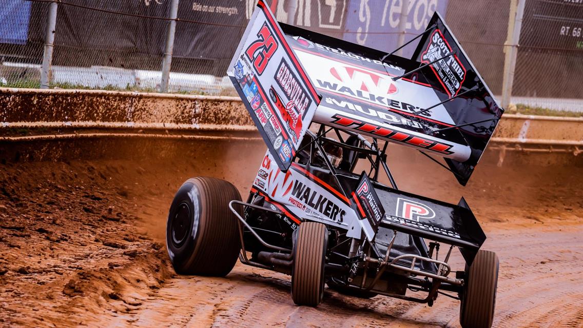 Thiel consistent with Outlaws in Beaver Dam doubleheader