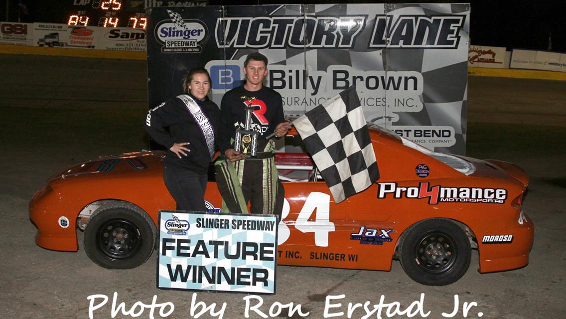 Gee scores Midwest Truck Series victory at Slinger