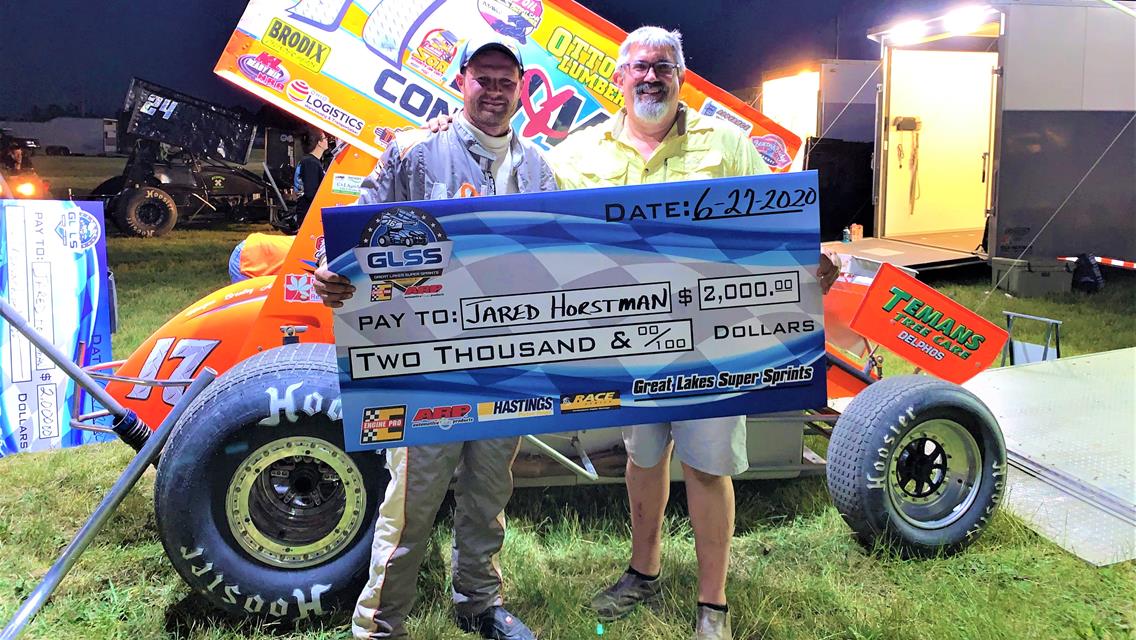 HORSTMAN GETS 2nd WIN IN A ROW