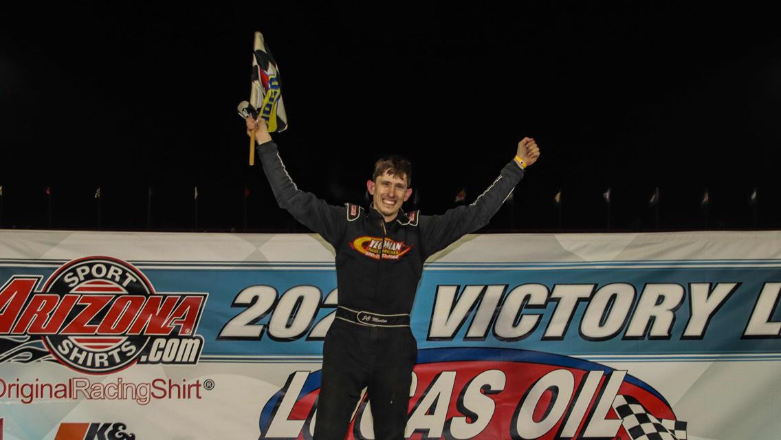 Morton captures USRA B-Mod victory in Lucas Oil Speedway Weekly Racing Series headliner