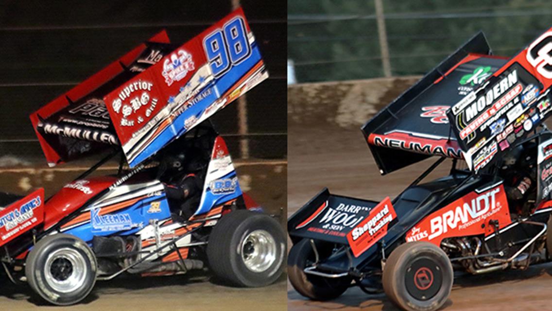 McMullen extends point lead with fourth straight PDTR 360 Sprint Car A-main win