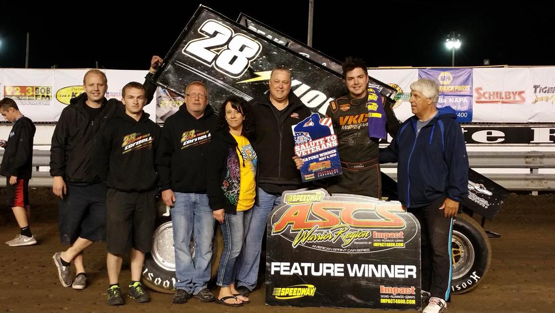 Cornell Leads The Distance With ASCS Warriors at Missouri State Fair Speedway