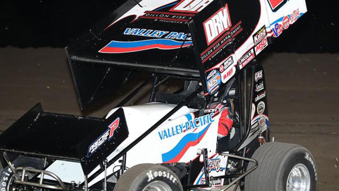 Mason Daniel wins his first career Sprint Invaders feature at Lee County