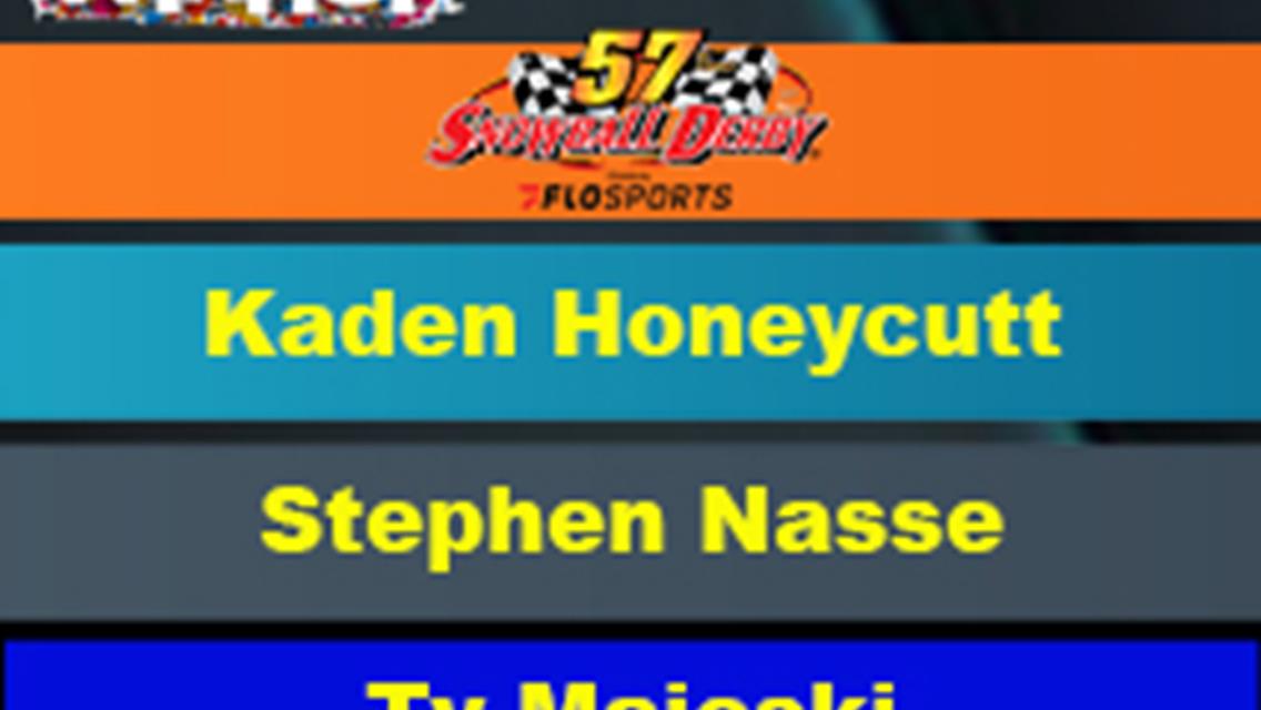 Honeycutt Wins Snowball,  Followed by Nasse and Majeski