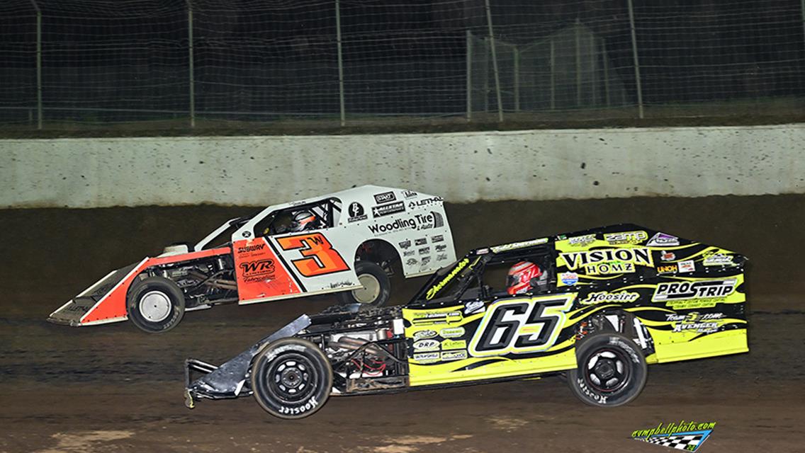 Boxell scores first career midget win in Streicher Memorial, Dippman wins Thunderstock feature, Joey Heyder earns big payday in Trucks, and Woodling s