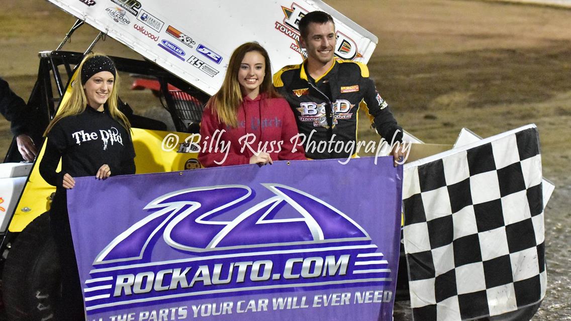 Hagar Wins USCS Mid-South Championship After Flip Flop 50 Victory at Riverside International Speedway