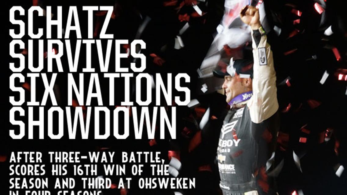 Schatz Wins Three-Way Battle at Ohsweken