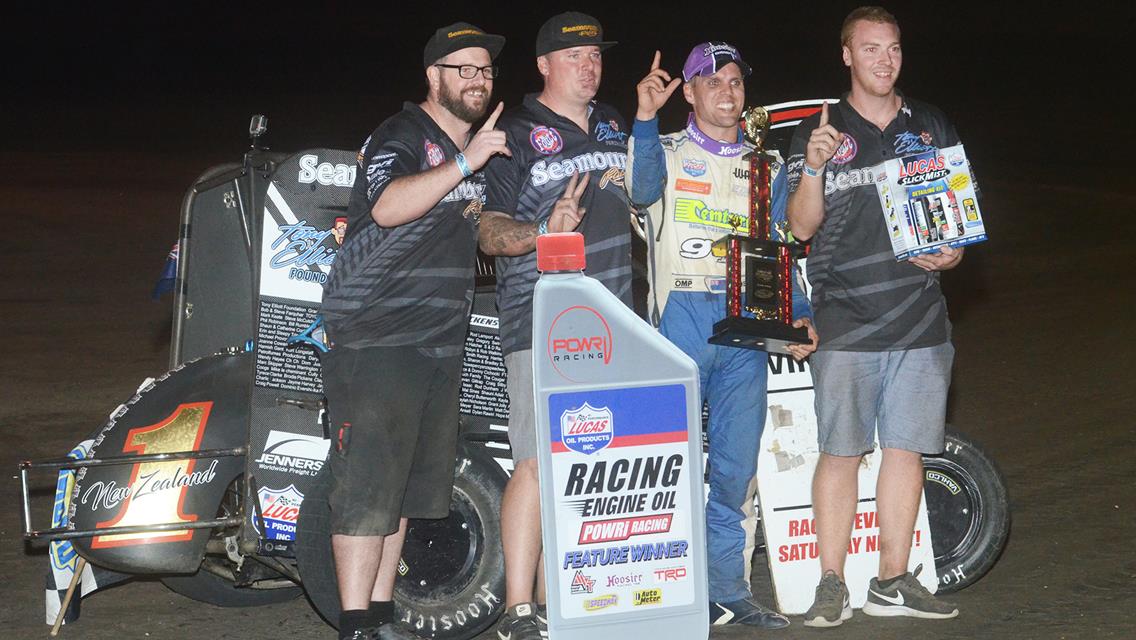 Pickens Takes Night Four of POWRi Illinois SPEED Week