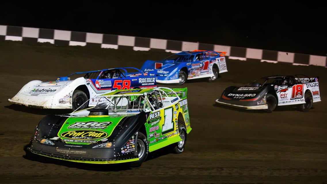 Deer Creek Speedway (Spring Valley, MN) – Lucas Oil Late Model Dirt Series (LOLMDS) – NAPA Auto Parts Gopher 50 – July 7th-9th, 2022. (Heath Lawson photo)