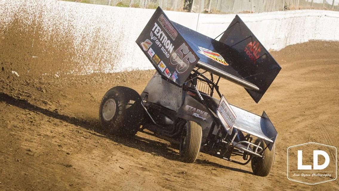 Starks Sets Quick Time and Advances for Top Five During Rare Race at Home