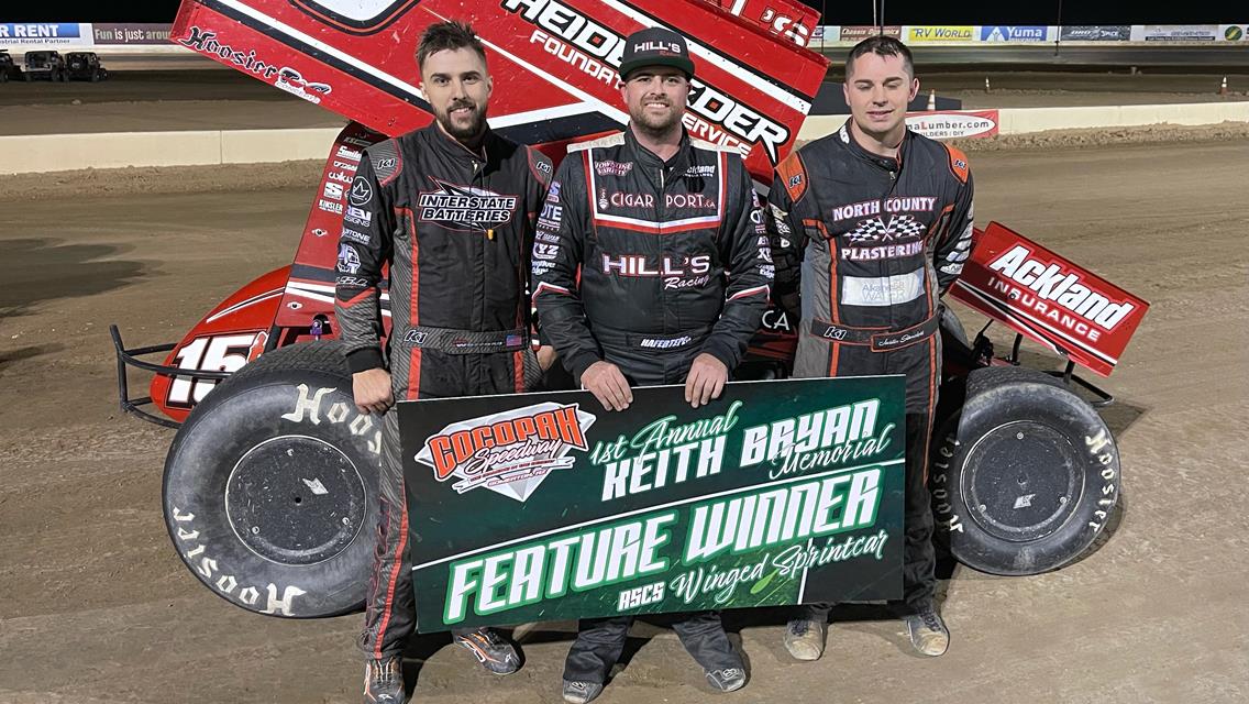 Sam Hafertepe, Jr. Triumphant At Cocopah With ASCS Southwest Region