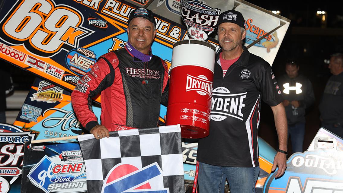Lance Dewease out duels World of Outlaws for PA Posse victory in Abbottstown