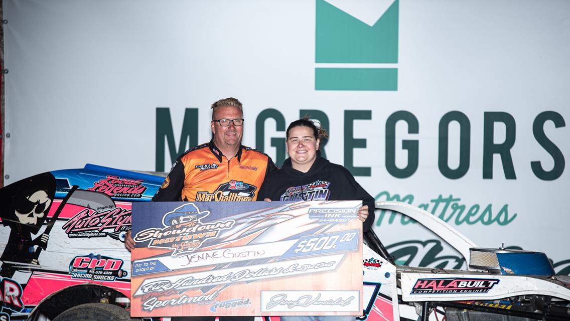 Showdown at MoTown wins to Laney, McBirnie, Gustin, Grape, Padilla, Sabin, and Mitchell