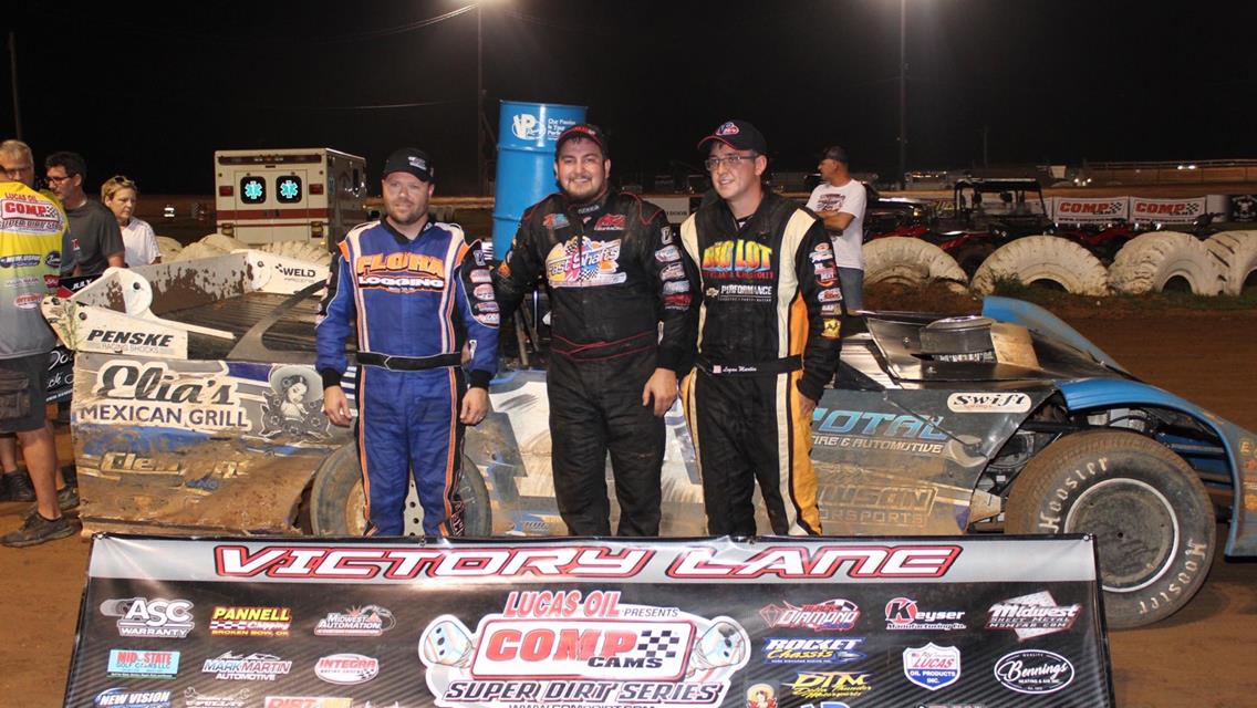 Drew Armstrong Wins CCSDS Four-For-Four Firecracker Nationals Opener  CCSDS Sanctions the Pelican on Thursday Night at Ark-La-Tex Speedway