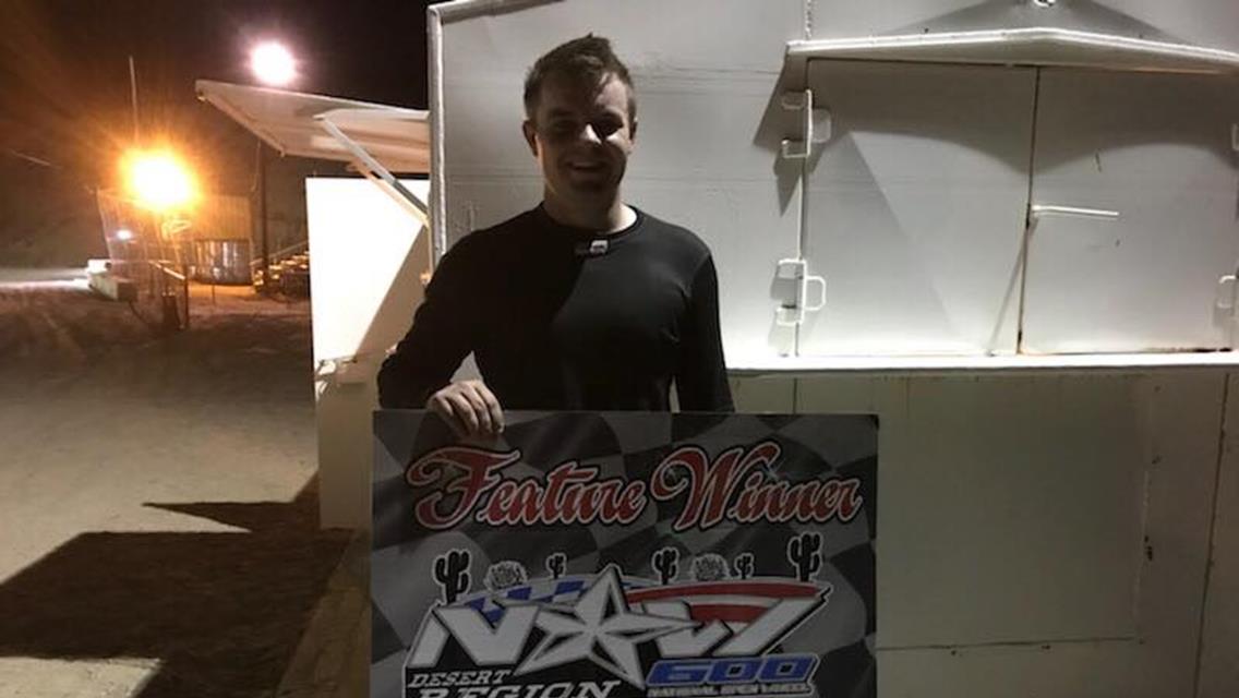 Bradley Huish Sweeps NOW600 Desert Region Opener at Kart Kanyon