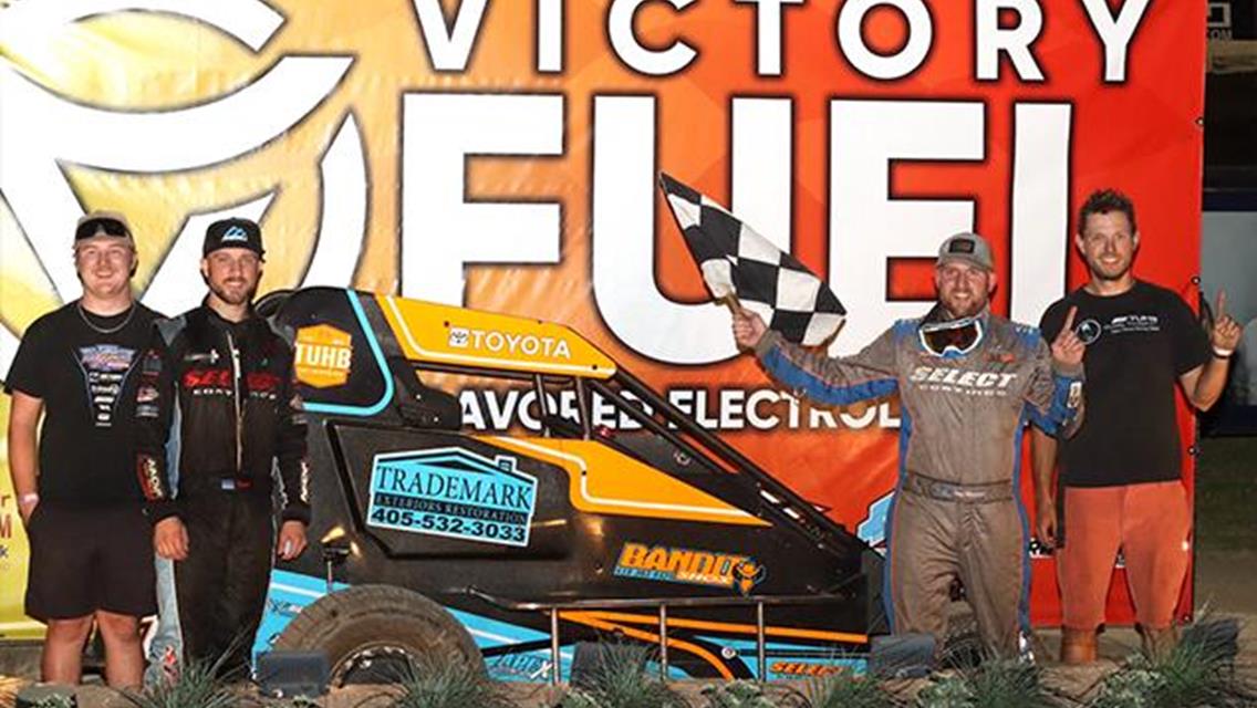 Trey Marcham Triumphs with POWRi West Midgets at Port City Raceway