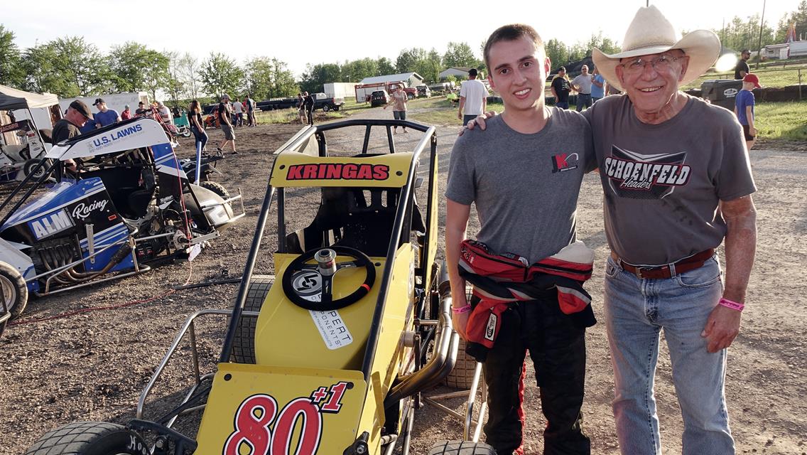 Johnny Kringas Drives for car owner Nelson Stewart