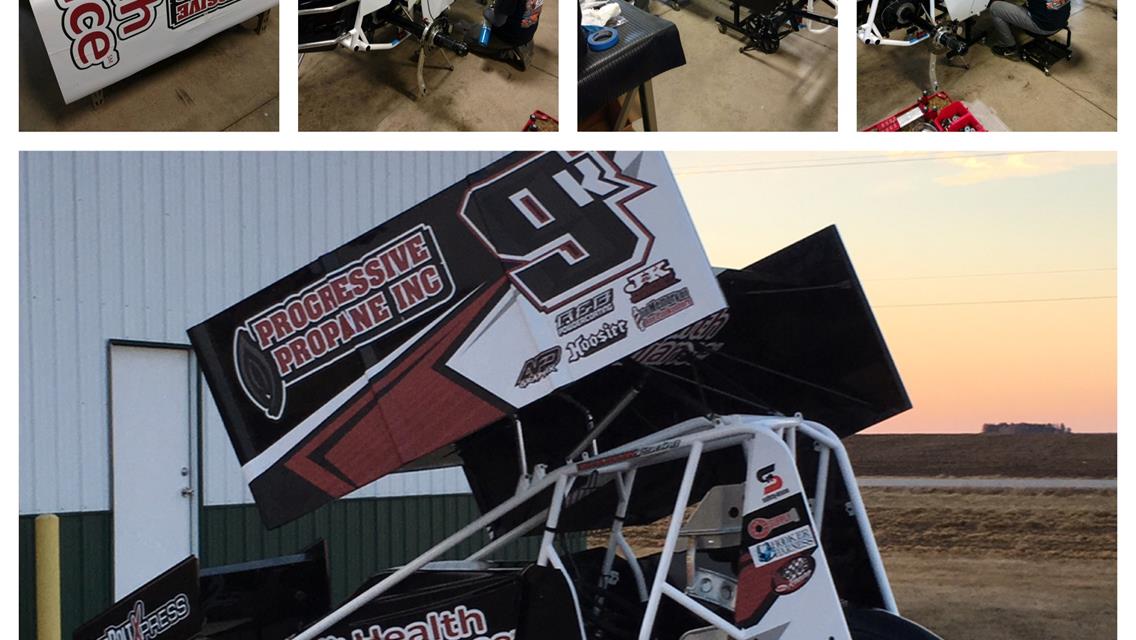 Schuett Preparing for Start of First Season in Winged Sprint Car