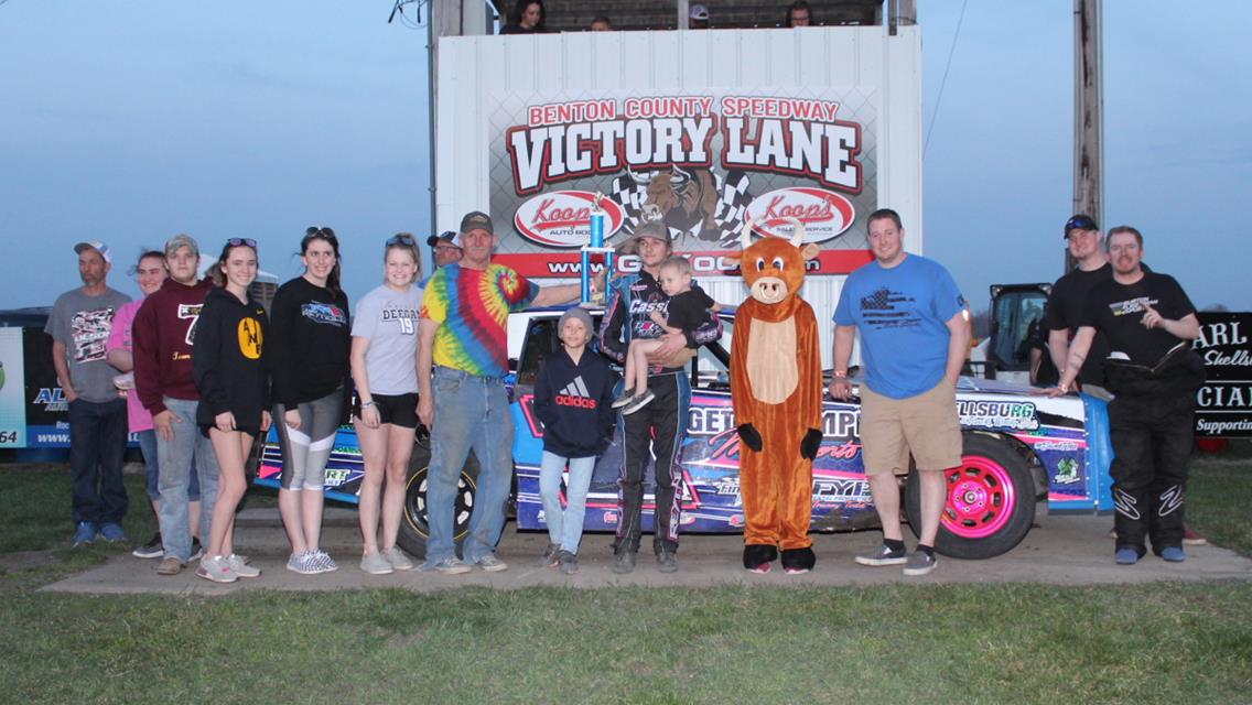 IMCA Hobby Stock Feature Winner