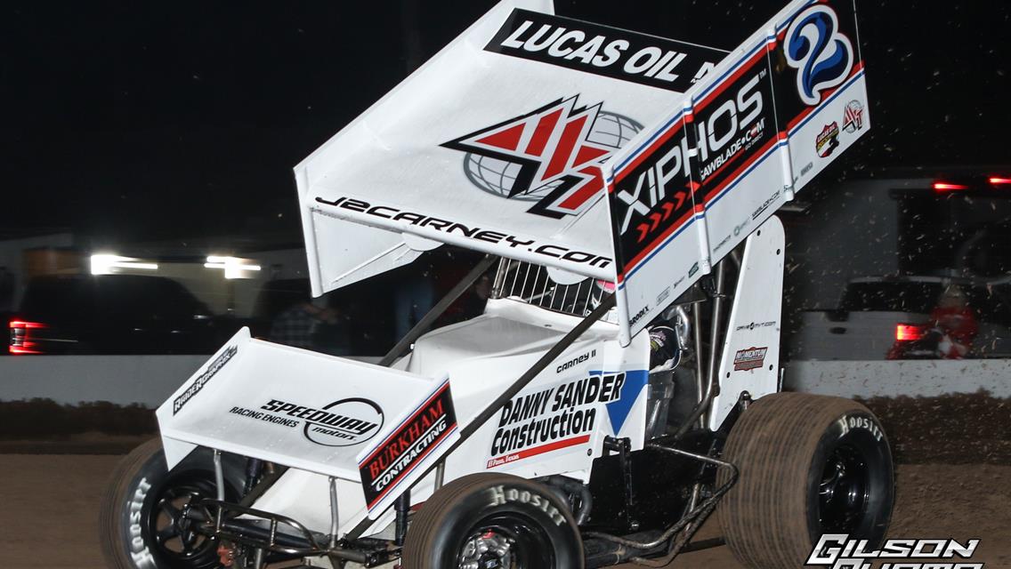 Carney II Aiming to Top Last Year’s Career-Best Performance at Short Track Nationals