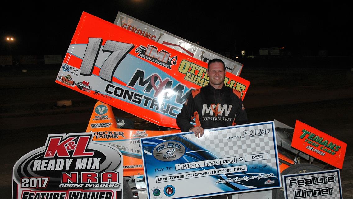 HORSTMAN TAKES NIGHT 1 OF TRIPLE HEADER