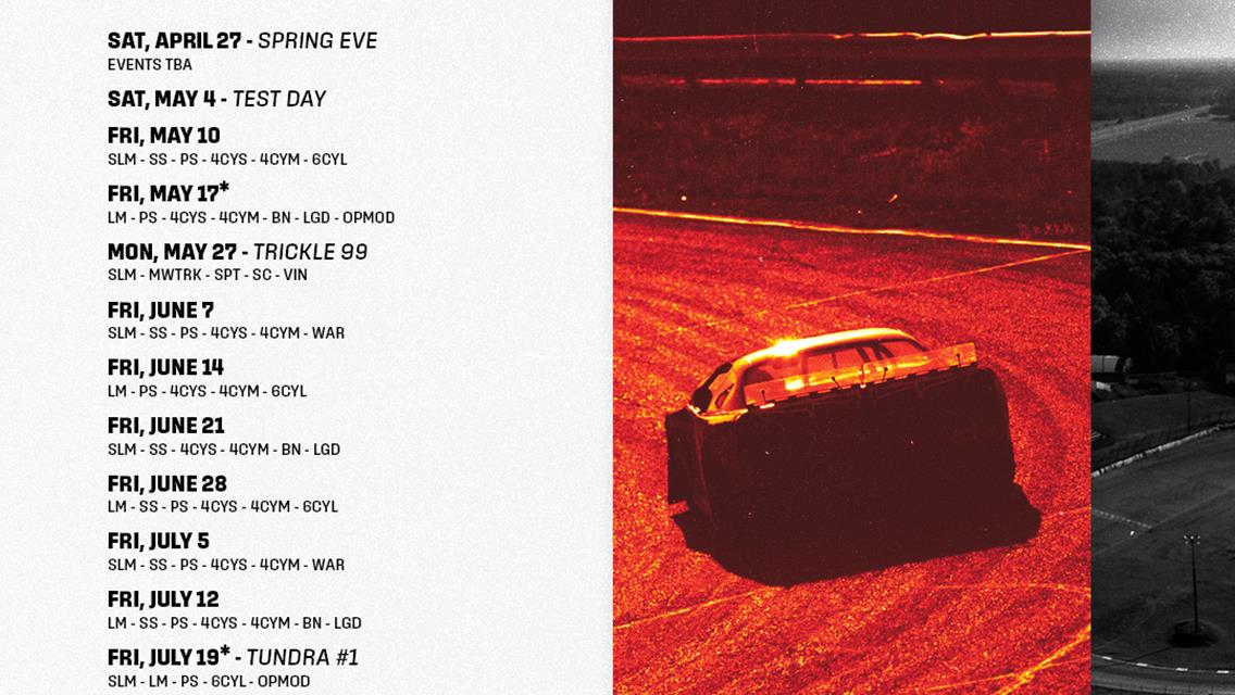 2024 Schedule Released
