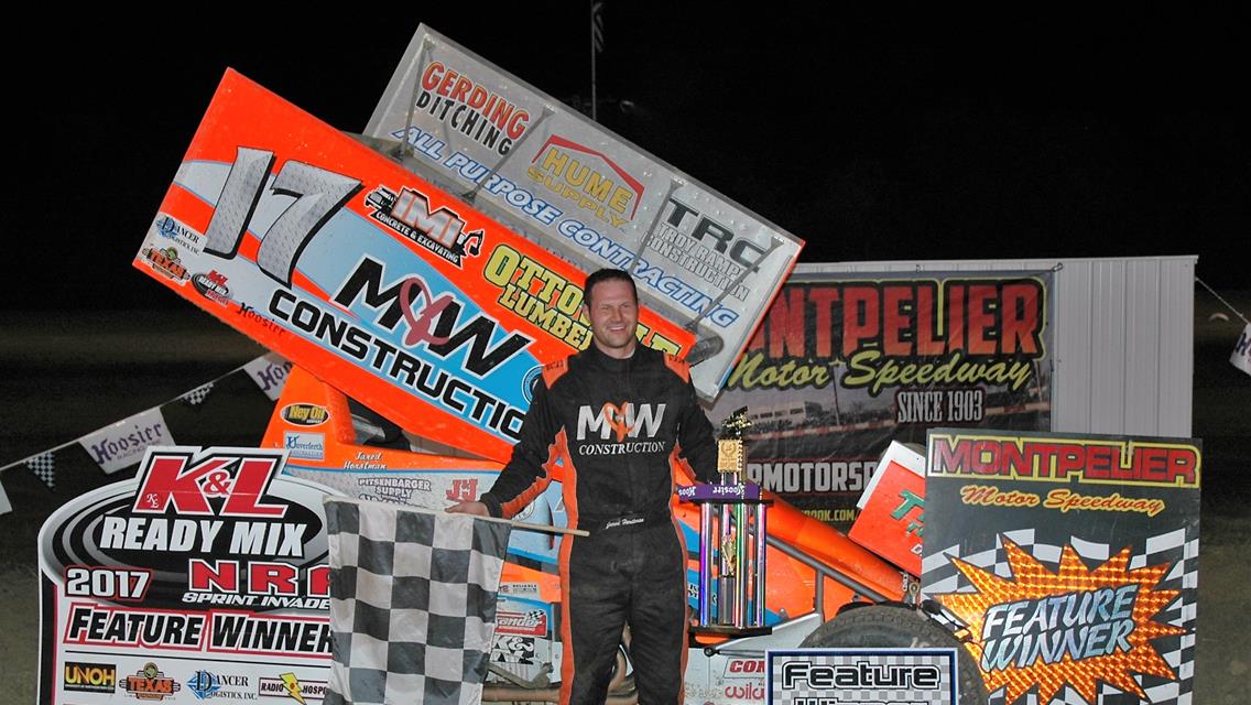 HORSTMAN WINS #9 IN THE HOOSIER STATE