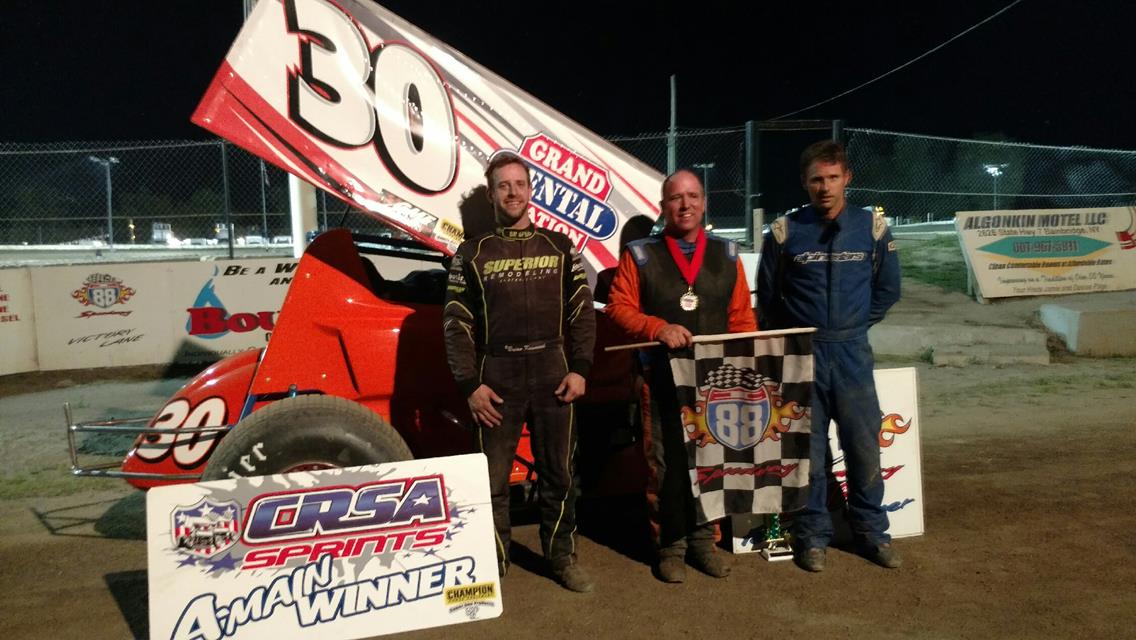 GOODRICH CLAIMS CHECKERED FLAG AT I88 SPEEDWAY SATURDAY NIGHT