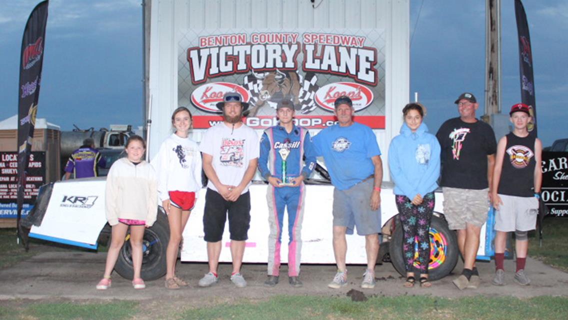 Berry Jr. Tops Stellar Field of IMCA Modifieds In Speed Shift TV Dirt Knights Tour