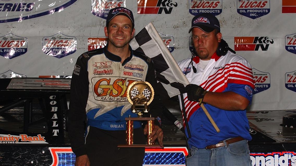 Birkhofer Completes Weekend Sweep of Lucas Oil Late Model Dirt Series With Win at Lucas Oil Speedway