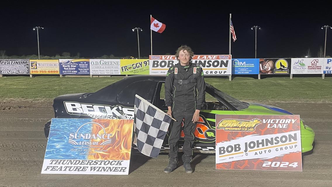 Fuller Fires Back, Defending Champ Grabs Can-Am 358 Modified Checkers