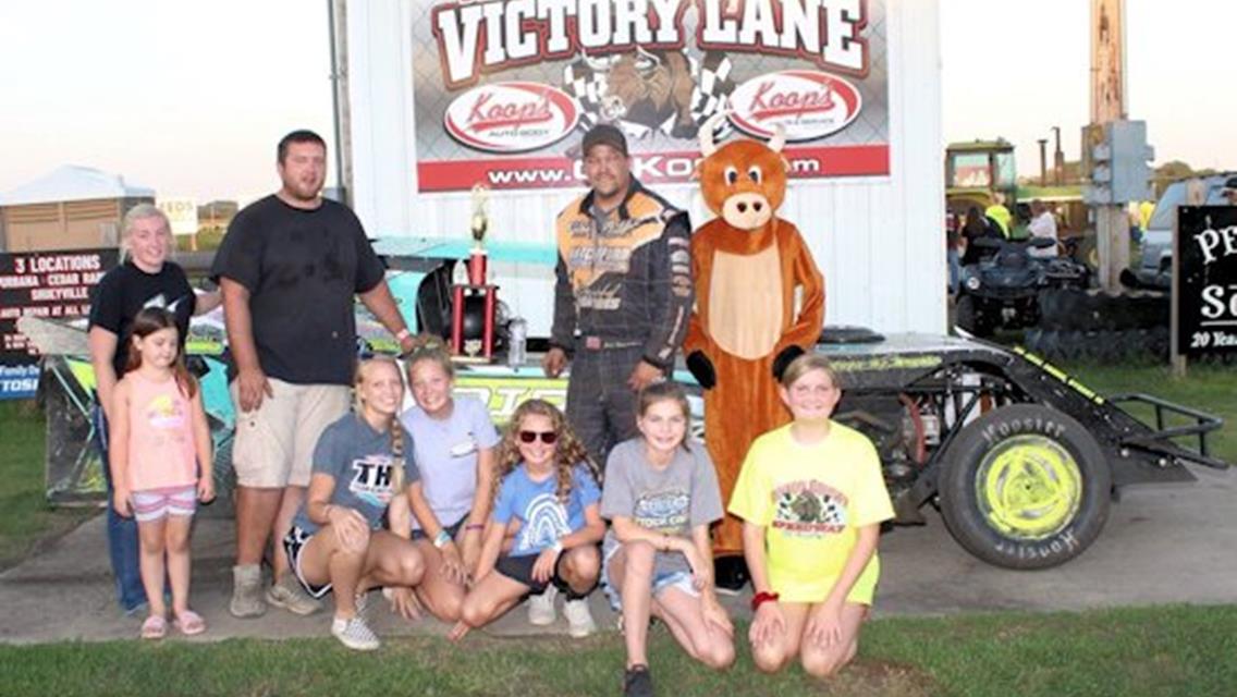 Cordes, Grady sweep championship night honors at Benton County Speedway