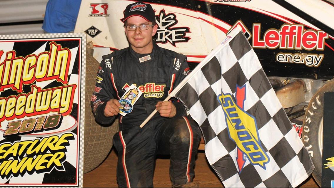 RAHMER CLASS OF THE FIELD IN HIS 1st 410 FEATURE WIN OF THE SEASON AT LINCOLN