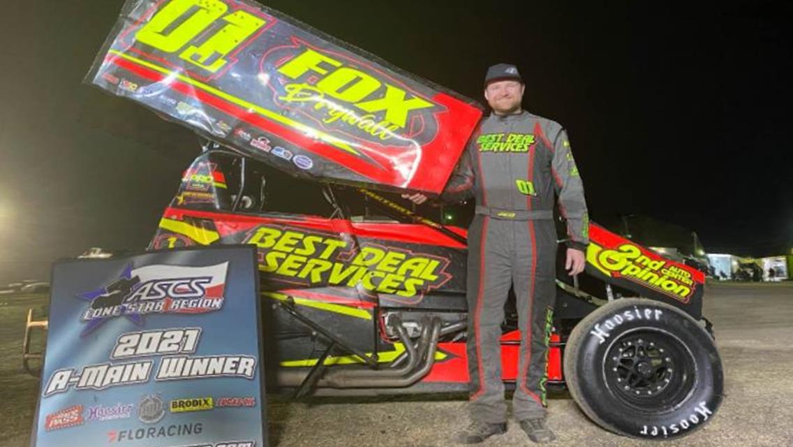 Jeb Sessums Takes ASCS Lone Star Win At Superbowl Speedway
