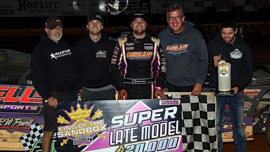 Southern Raceway (Milton, Fla.) – King of the Sandbox – November 19th-20th, 2021. (Josh James Artwork)