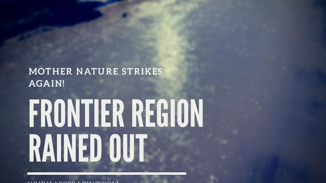 ASCS Frontier Opener At Big Sky Speedway Washed Away