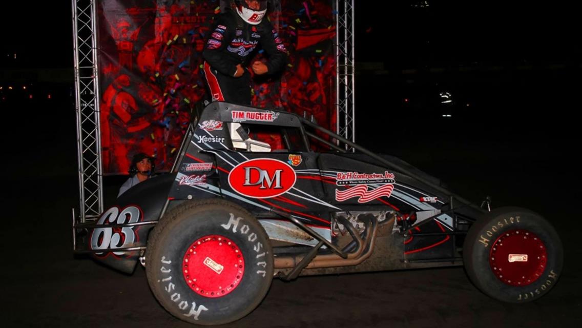 Brady Bacon – Big Lakeside USAC Win!