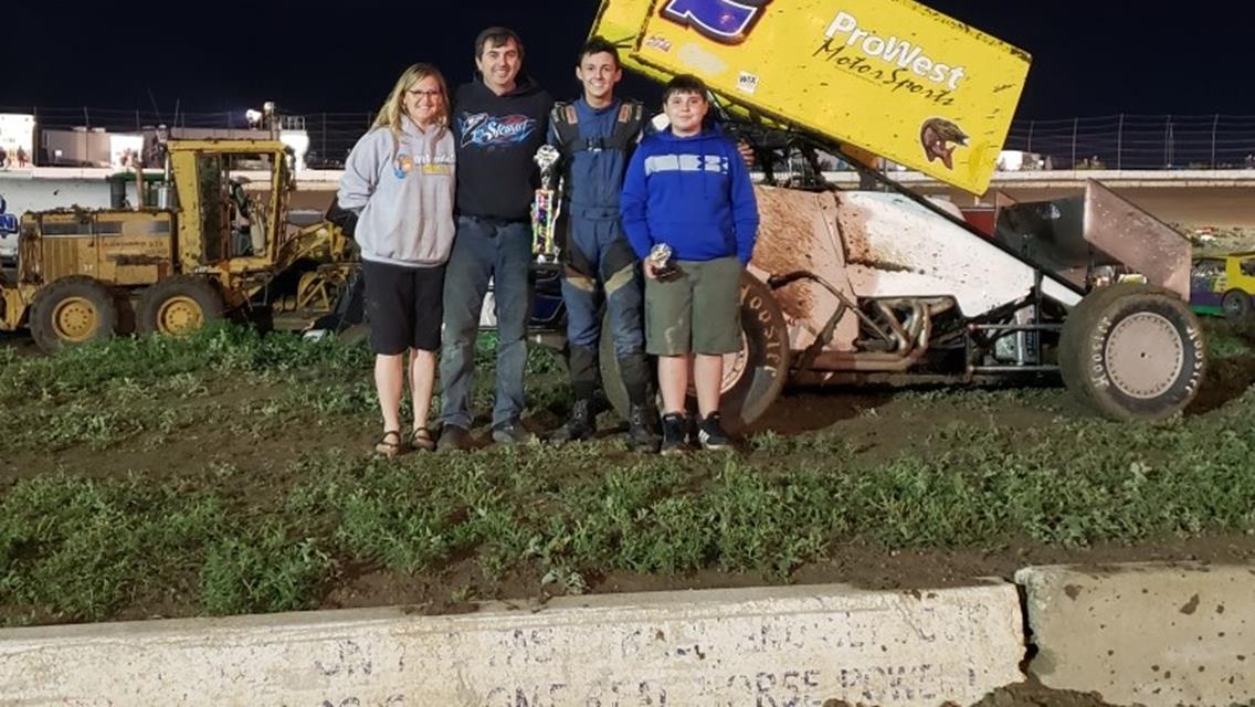 Setters Scores Third Straight Rocky Mountain Sprint Car Series Victory