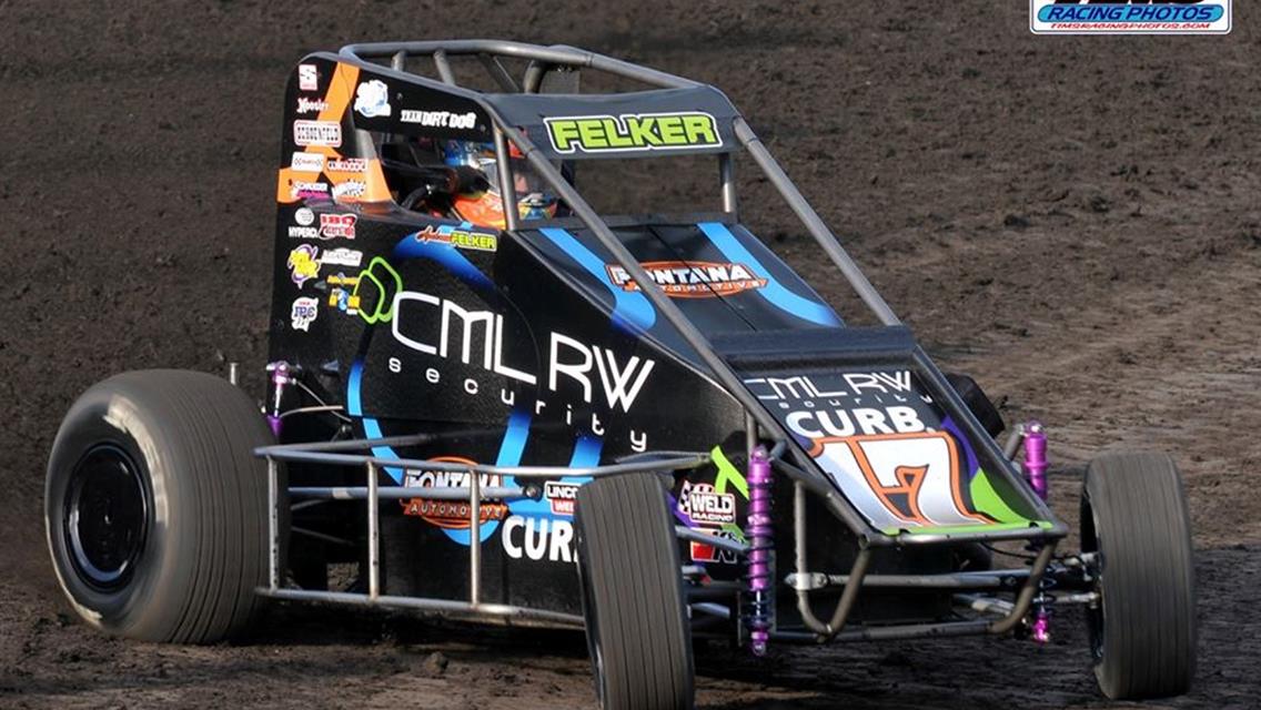 Felker Nearly Captures POWRi SPEED Week Crown After Two Top Fives