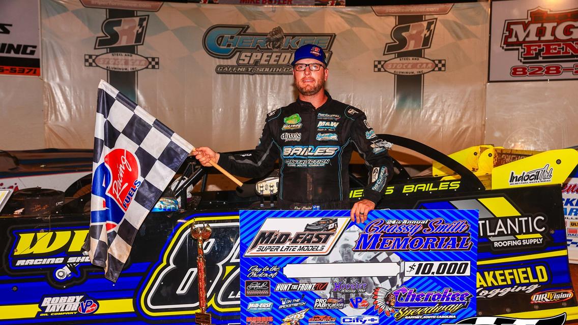 Cherokee Speedway (Gaffney, SC) – Mid-East Super Late Model Series – Grassy Smith Memorial – July 3rd, 2024. (ZSK Photography)