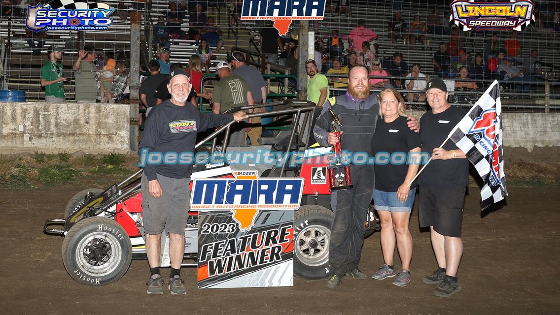 Baugh Bests MARA Field at Lincoln Speedway