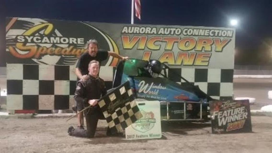 GREENUP WINS IN D-II MIDGET AT SYCAMORE SPEEDWAY