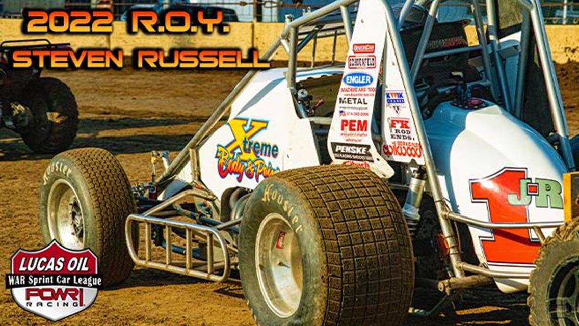 Steven Russell Reigns as POWRi WAR Sprint League 2022 Rookie of the Year