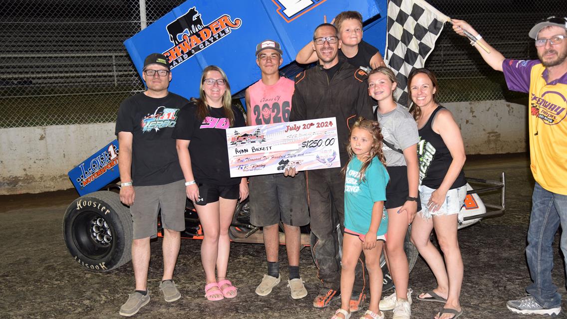 Congrats to the winners for Night 2 of our ASCS Northern Plains Region Sprint Car tour event